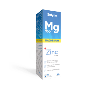 Solyne Magnesium 300 Mg B/10 Comprimés Effervescents